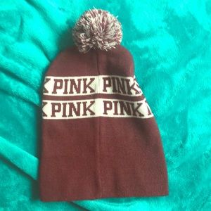 A beanie brand Pink